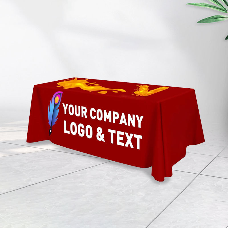 Customized Rectangular Trade Show Tablecloth Ⅰ
